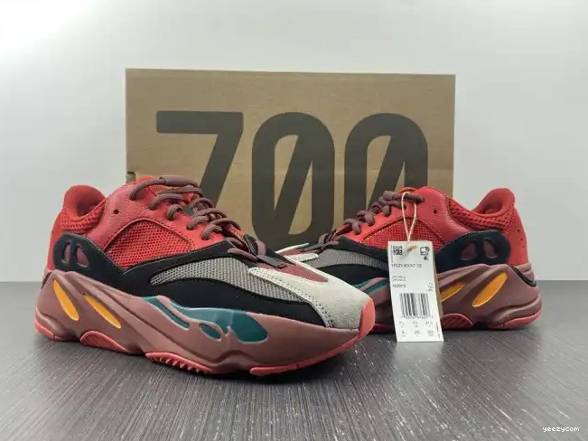 Yeezy Hi-Res HQ6979 Boost 700 Red Adidas 0530